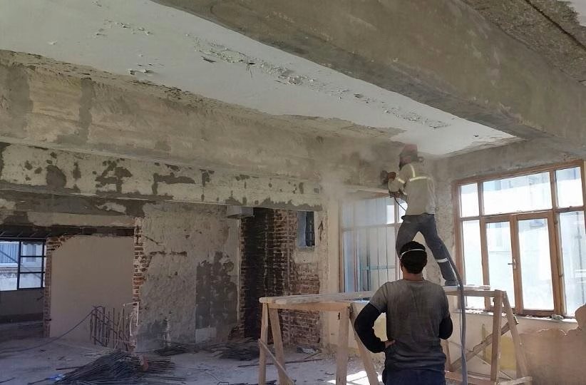 karbon fiber malzeme ile bina güçlendirme